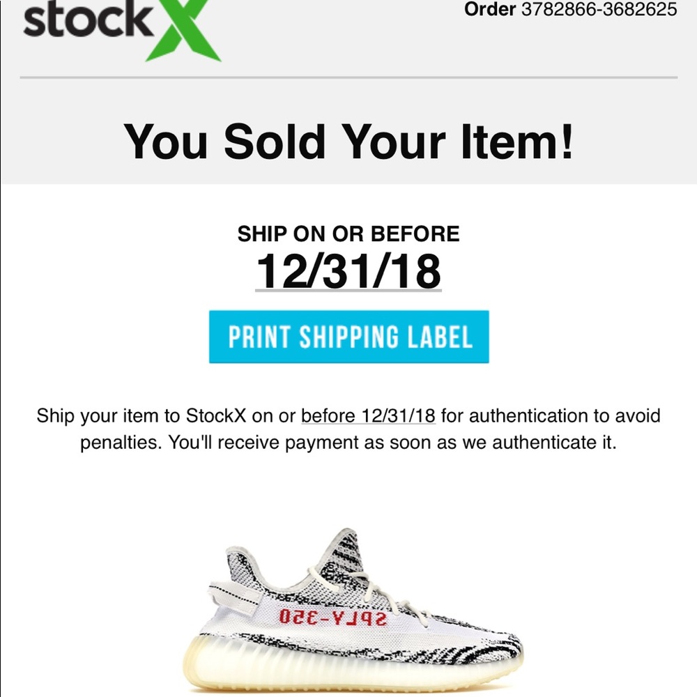 Yeezy 350 V2 Zebra
